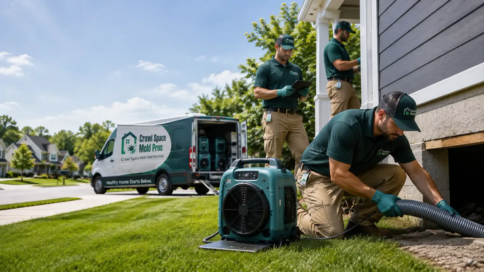 Crawl Space Mold Removal in Buckingham, PA